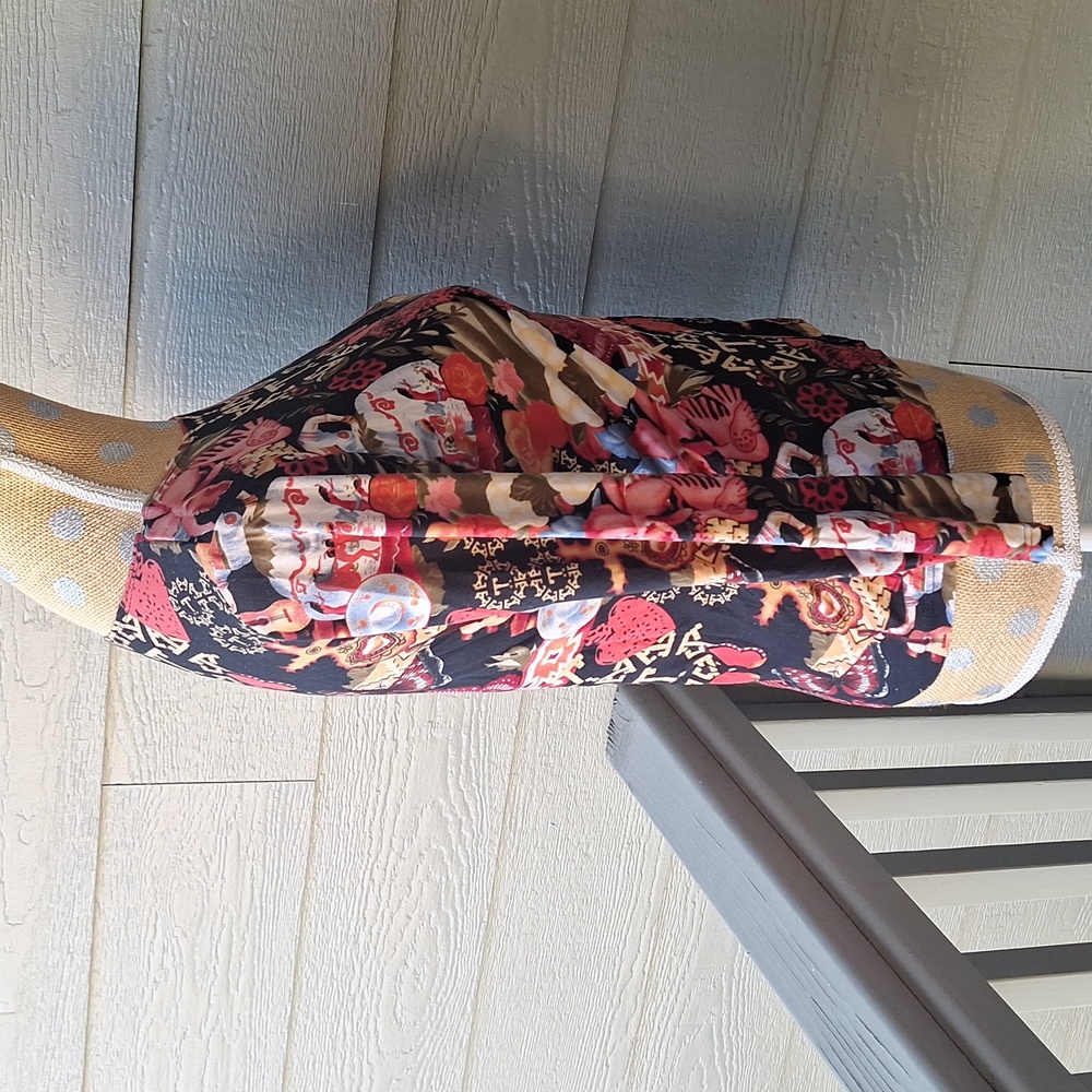 Vintage y2k Thalia Sodi all over print 3/4 top butterflies guitar women small - Picture 9 of 11